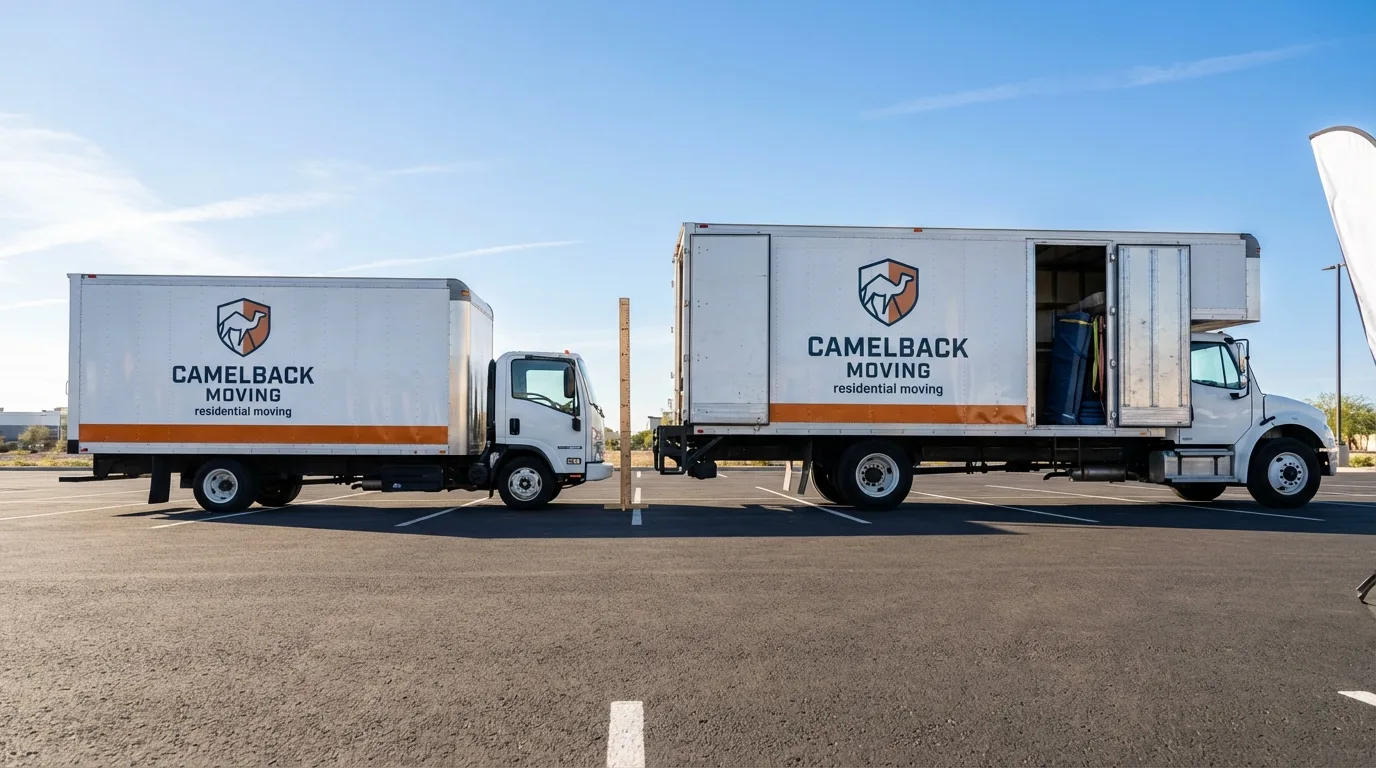 Moving truck size capacity guide in Owensville
